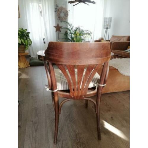 Cafestoel met kussen