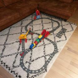 Nette grote duplo trein met 52 spoordelen