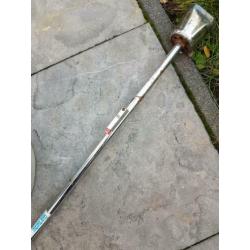 Gasfles met gasbrander te koop