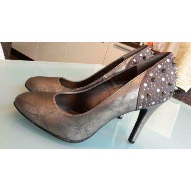 Nieuwe goud/bronskleurige pumps van Graceland maat 41