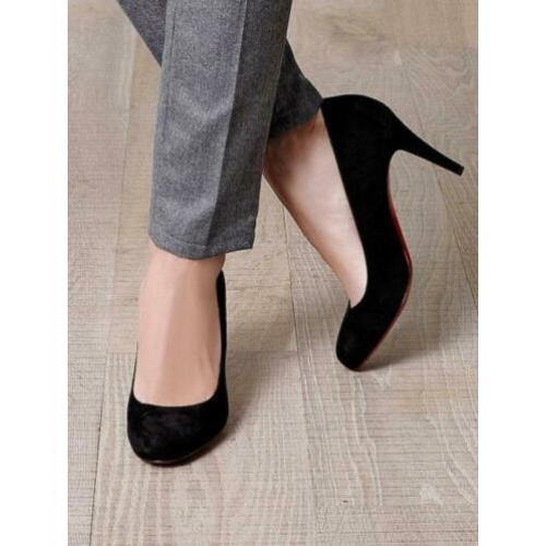 Louboutin Ron Ron suède 85mm maat 39,5