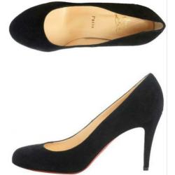 Louboutin Ron Ron suède 85mm maat 39,5