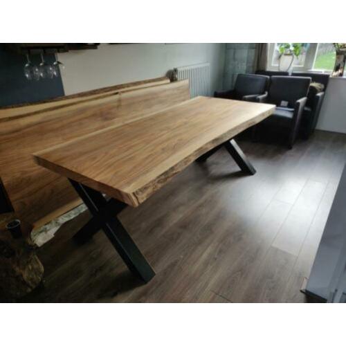 Boomstamtafel IEPEN - 220 cm x 95 cm x 6cm