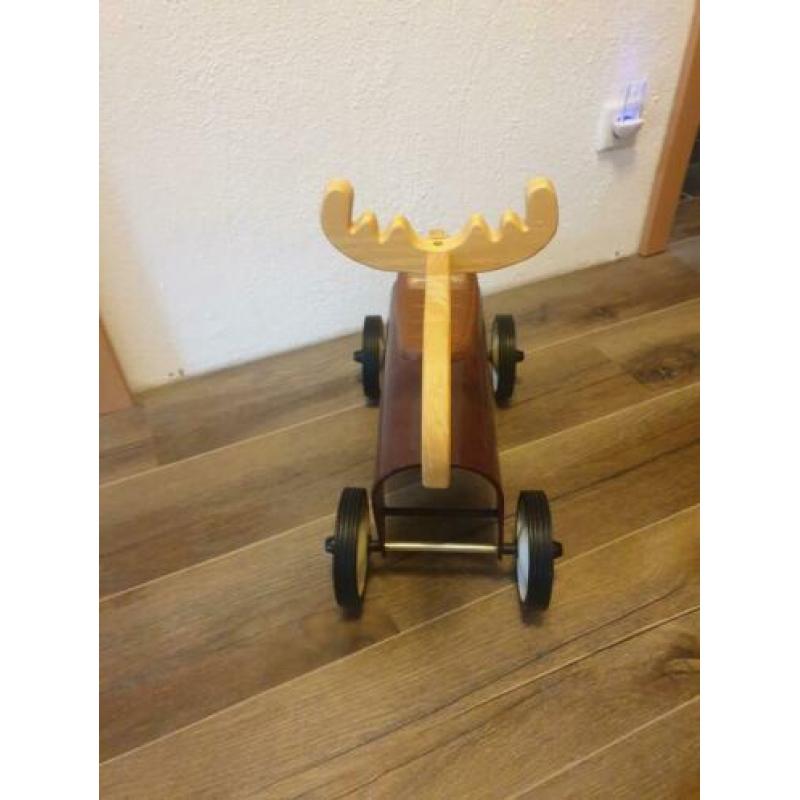 Loopfiets hout en metaal