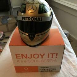 Michael Schumacher schubert helm 1/2 Spa 2011