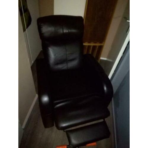 Zit/ligstoel zwart jysk