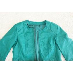 Mooi Leather Look Jasje7 (M)