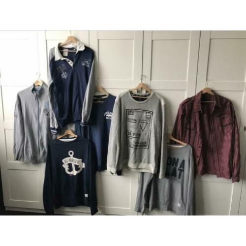 Partij heren kleding maat XL Jack en Jones, Tom tailor etc