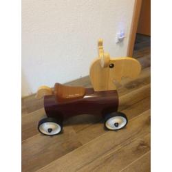 Loopfiets hout en metaal
