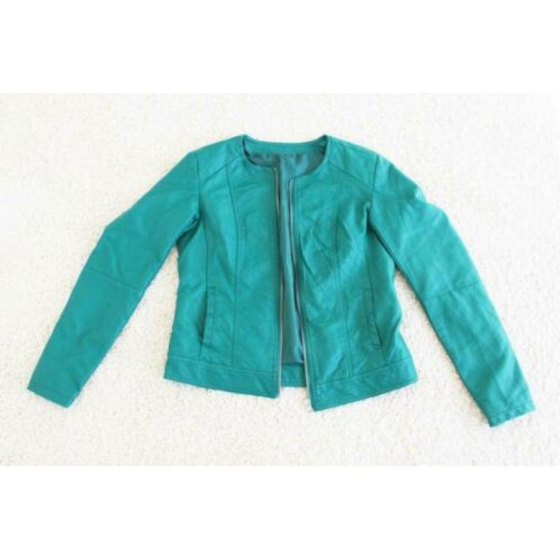 Mooi Leather Look Jasje7 (M)