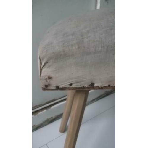 Frans oud Bankje **Het Geruite Roosje**