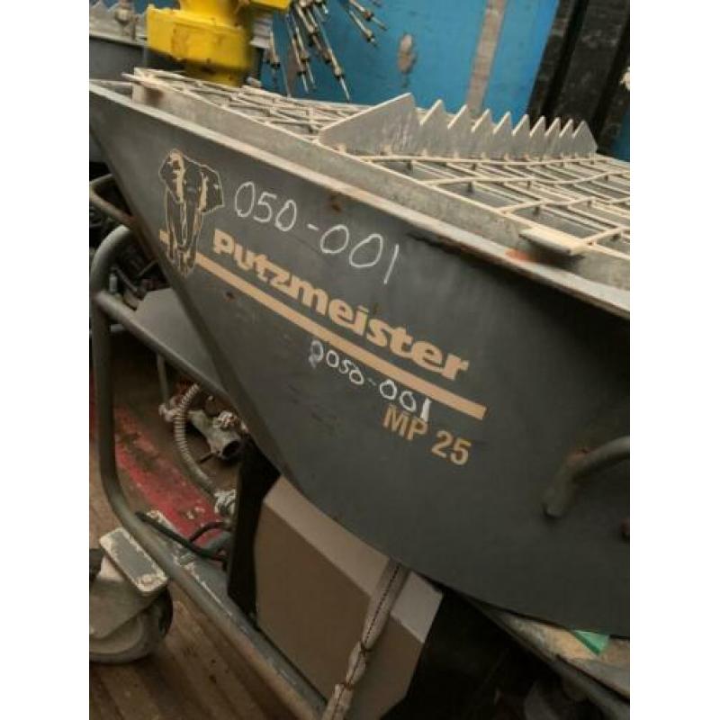 Pleistermachine PUTZMEISTER MP25 Mixit 400 V mengpomp.