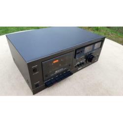 Vintage 1977 AKAI CS-702DII Cassettedeck, zeer goede staat!