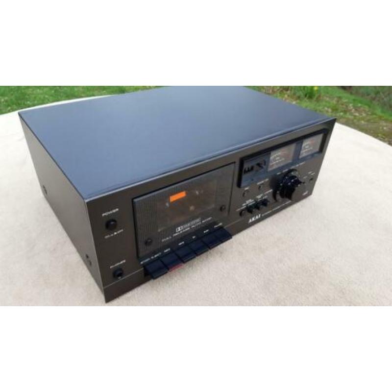 Vintage 1977 AKAI CS-702DII Cassettedeck, zeer goede staat!