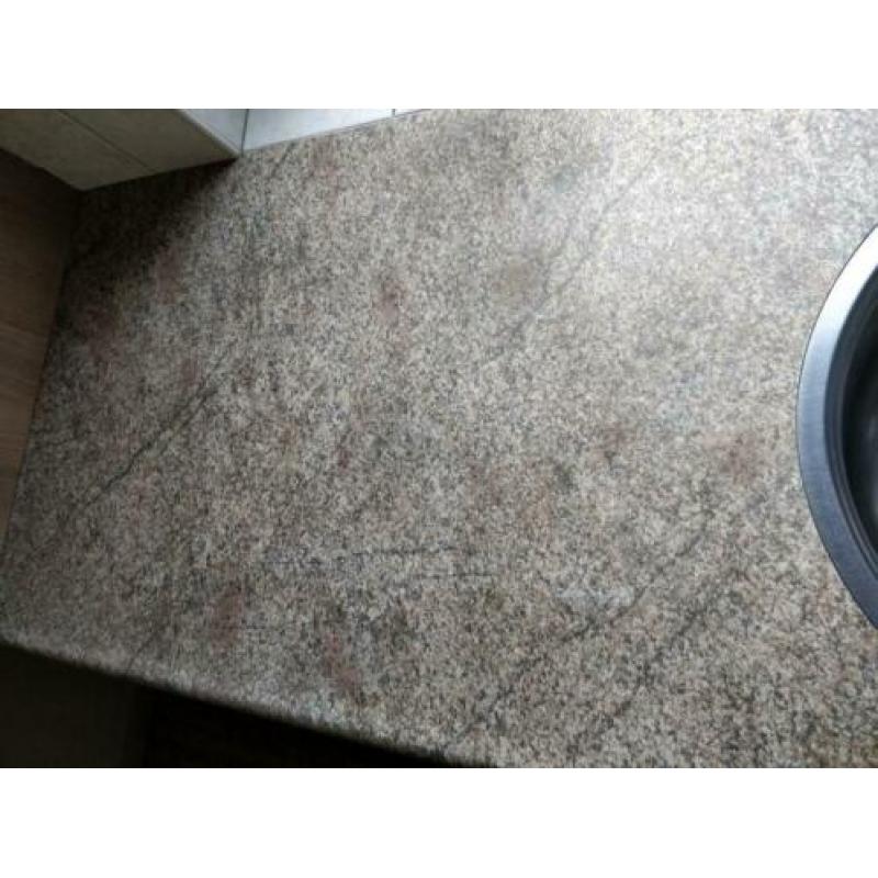 GRATIS 2 keuken WERKBLADEN gemêleerd incl spoelbak en kraan