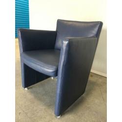 4 Zacht lederen eetkamer stoelen