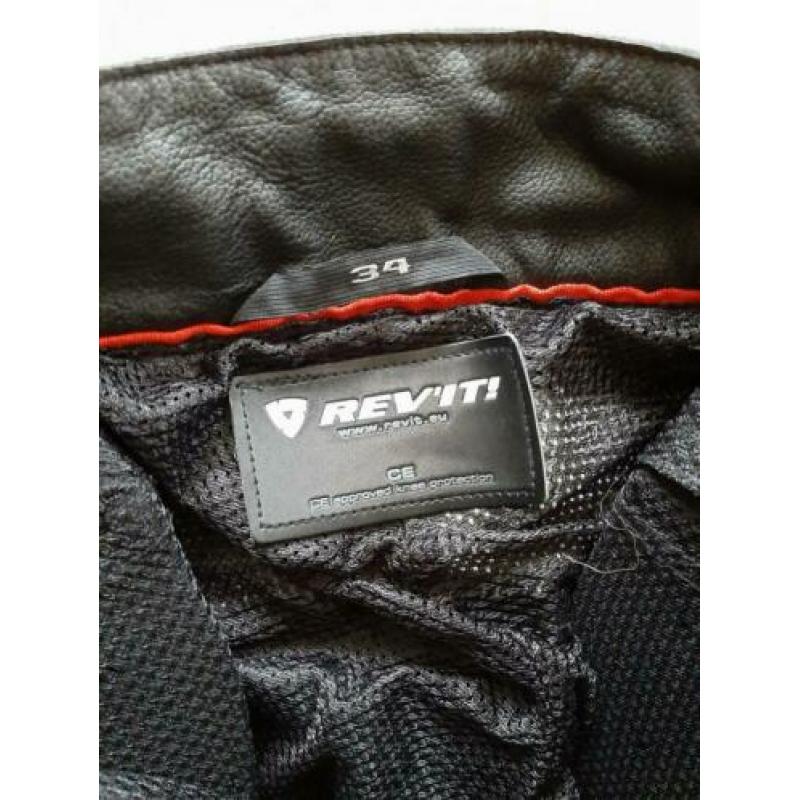 Rev'it zwarte dames motorbroek maat 34