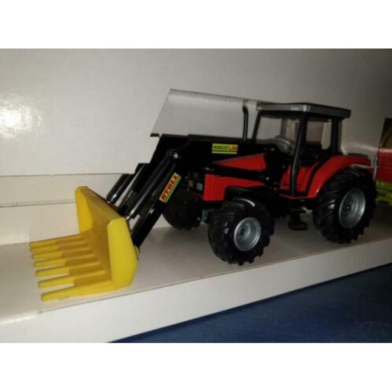 Massey Ferguson 4270 frontlader balenaanhanger Siku 3955 :