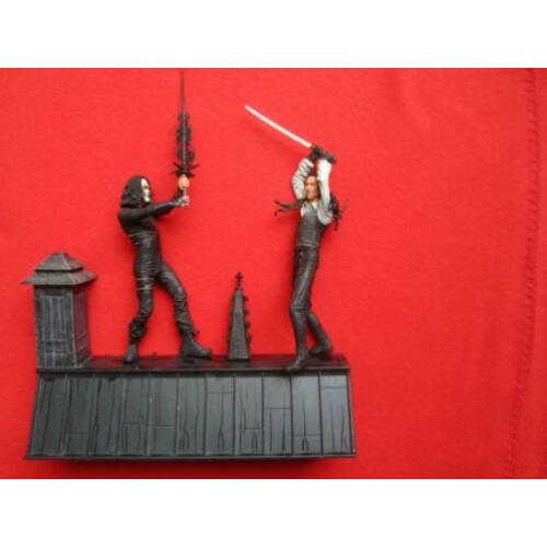 Figuur; Movie Maniacs Freddy, Jason, Leatherface, Crow, Ash