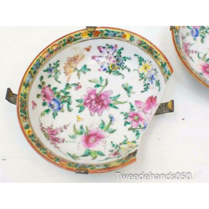 Chinees porselein wandbordjes 88407