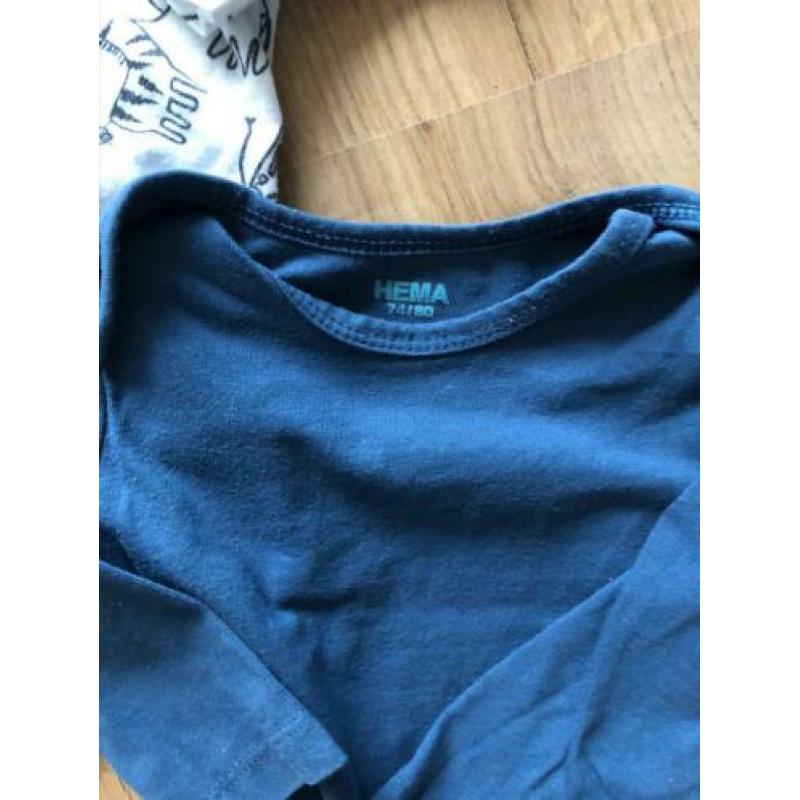 Romperpakket maat 74/80