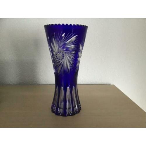 Grote prachtige kristallen vaas.