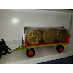Massey Ferguson 4270 frontlader balenaanhanger Siku 3955 :