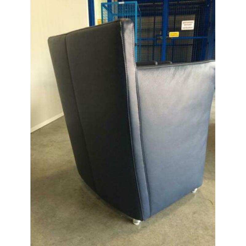 4 Zacht lederen eetkamer stoelen