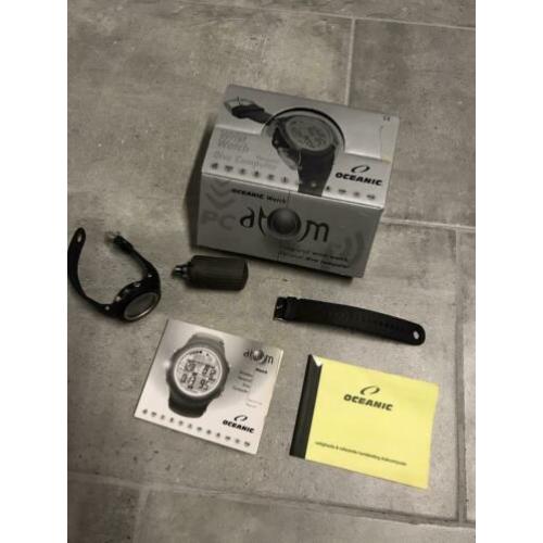 Polsduikcomputer Oceanic Atom met zender.