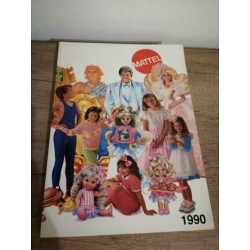 Vintage mattel 1990 catalogus van winkeliers