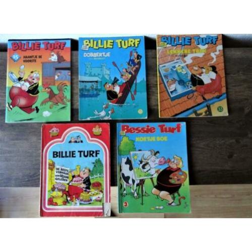 Billie en Bessie Turf, 5 boekjes.