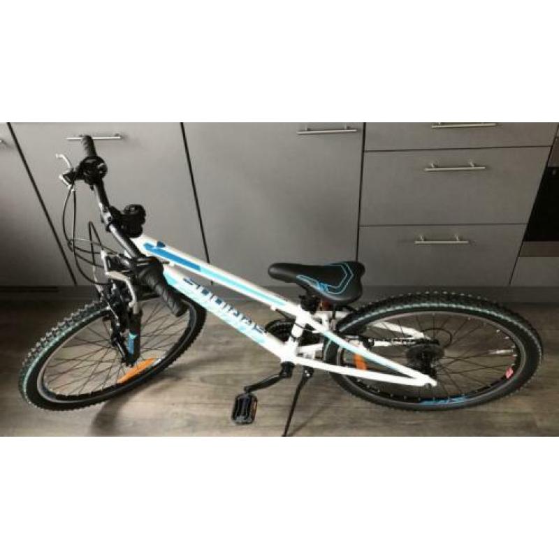 Mountainbike SCG 24inch blauw/wit