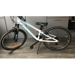 Mountainbike SCG 24inch blauw/wit