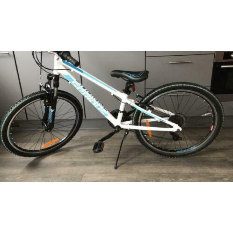 Mountainbike SCG 24inch blauw/wit