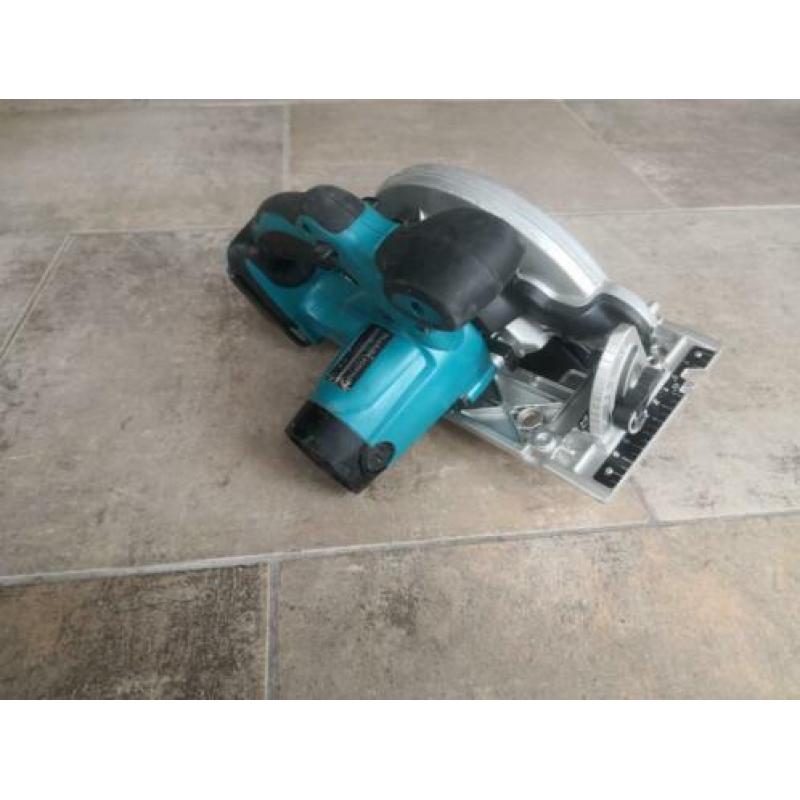 Makita BSS610 accu cirkelzaag body met nieuwe voetplaat!