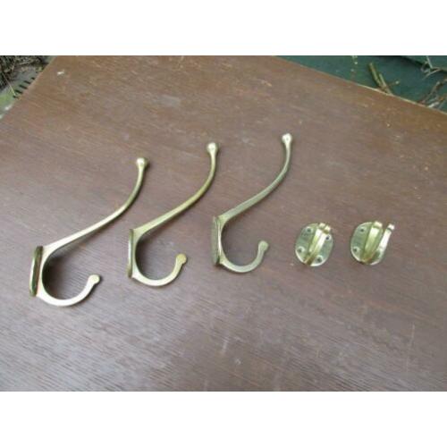 kapstokhaak - messing haak - kapstok