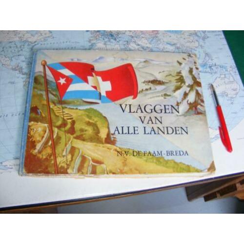 VLAGGEN VAN ALLE LANDEN - N.V. DE FAAM - BREDA - 1951 Alle