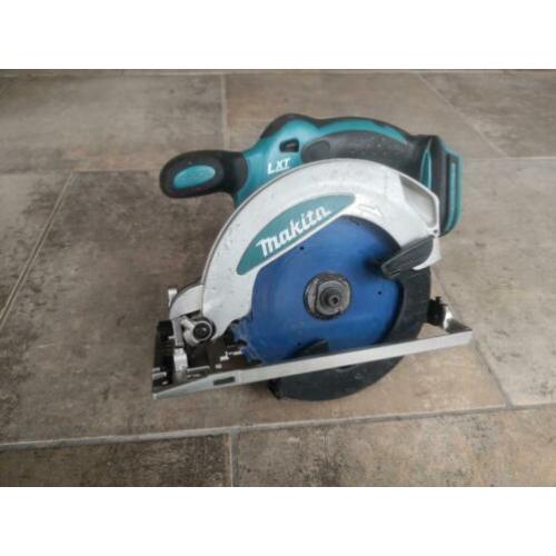 Makita BSS610 accu cirkelzaag body met nieuwe voetplaat!