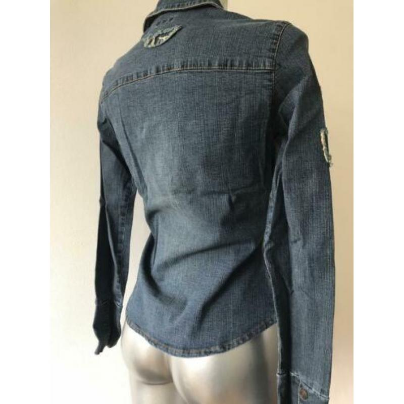 Vero Moda spijkerblouse mt S blauw blouse