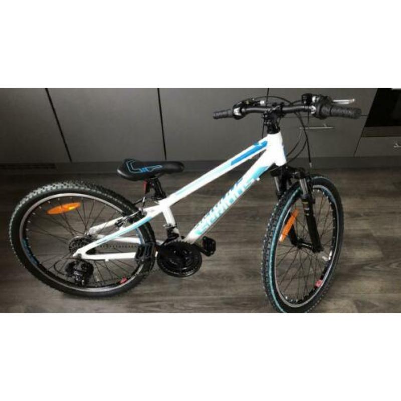 Mountainbike SCG 24inch blauw/wit