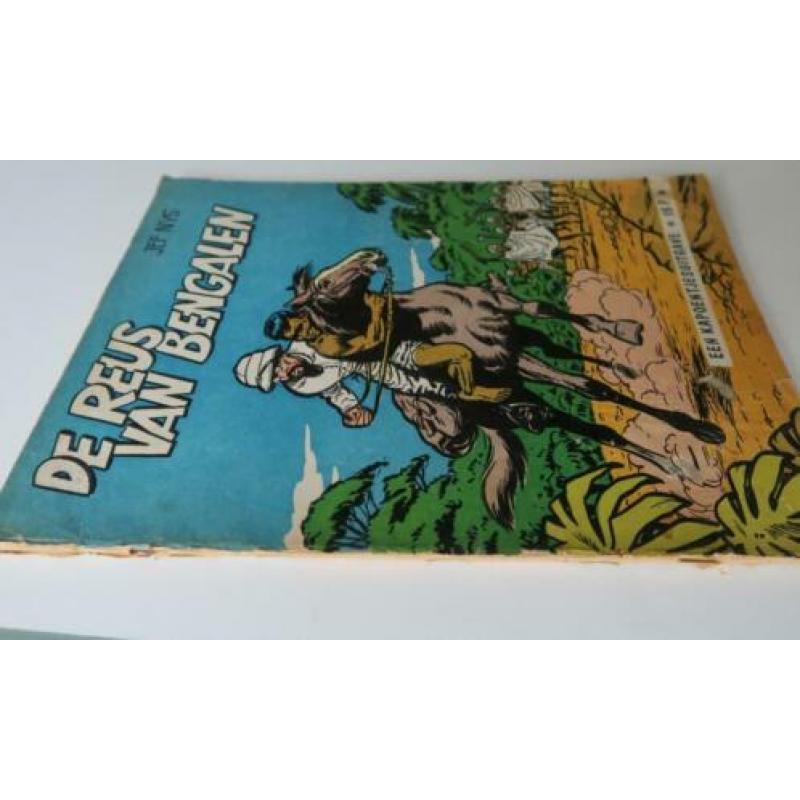 De reus van Bengalen 1e druk 1960 Jef Nys kapoentjes uitgave