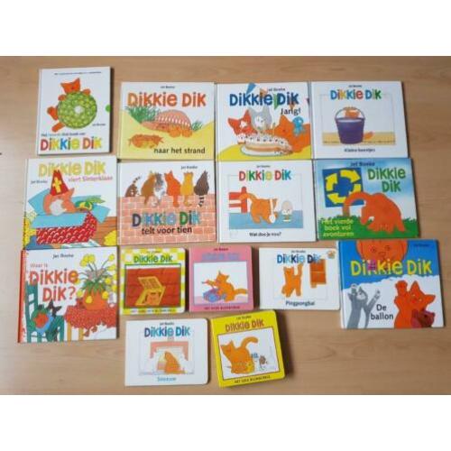 Leesboekjes Dikkie Dik 15 stuks.