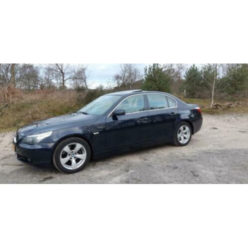 BMW 5-Serie 2.5 D 525 AUT 2005 Blauw