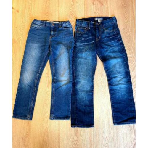 Twee prima spijkerbroeken 134