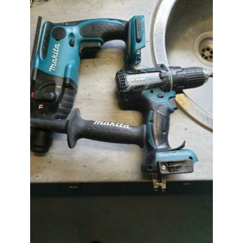 14.4 v Makita dhr 162 klopboormachine 14 4 zgan