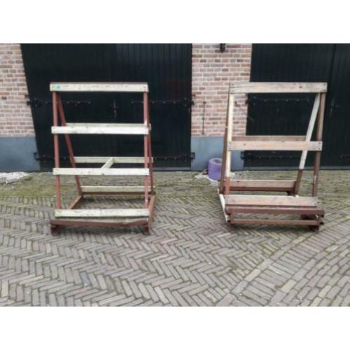 2 glas of platen bokken