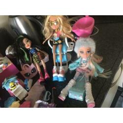 Bratz poppen met accessoires