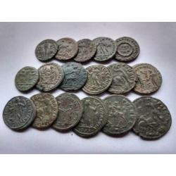 Lot Romeinse munten