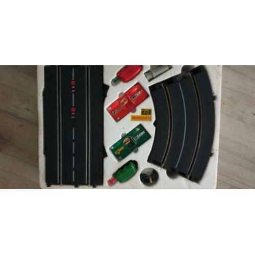 Fleischmann racebaan extra baandelen en trafo