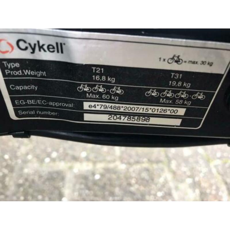 Cykell fietsendrager T2